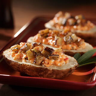 Roasted Tomato Goat Cheese Baked Idaho® Potato