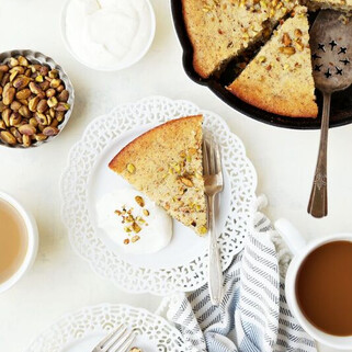 Gluten Free Idaho® Potato Pistachio Lemon Cake