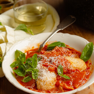 Idaho® Potato Gnudi with Quick Marinara