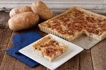 Idaho® Potato Tart with Crispy Bacon and Caramelized Shallots