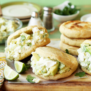 Idaho® Potato and Avocado Salad Arepas
