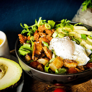 Chorizo Hash Breakfast Bowl