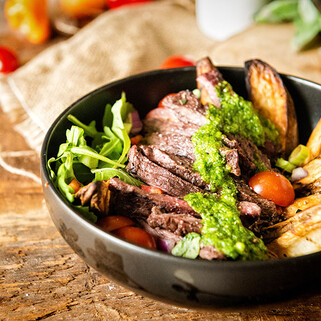 Grilled Chimichurri Steak Idaho® Potato Power Bowl