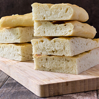 Low-Yeast Potato Starter Focaccia