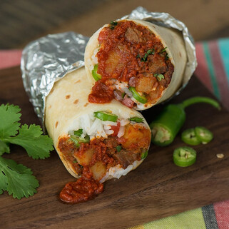 Chile Colorado Burrito with Idaho® Potatoes
