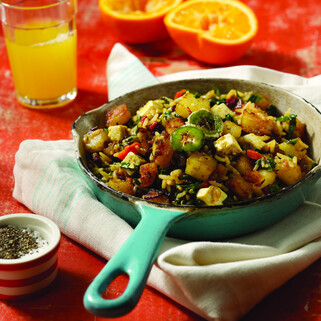Tofu Potato Hash (School Nutrition version)