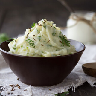 Herb And Olive Oil Mashed Potatoes
