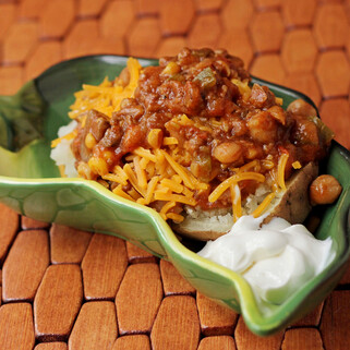 Very Veggie Chili Idaho® Potatoes