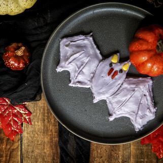 Creepy Idaho® Potato Critters: Purple Vampire Bat