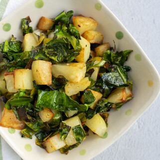 Blitva: Croatian-Style Greens and Potatoes