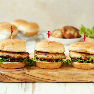 Charleston Crab Cake Sliders with Peach-Jalapeno Jelly