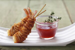 Russet-Wrapped Shrimp Pops