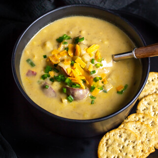 Instant Pot Potato Corn Chowder