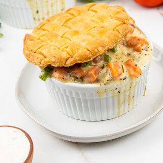 Idaho® Potato and Litehouse® Ranch Pot Pies
