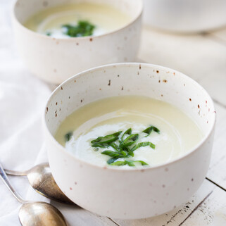 Creamy Potato Garlic Soup