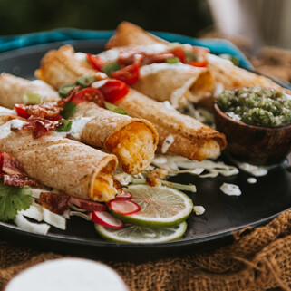 Cheesy Potato Taquitos