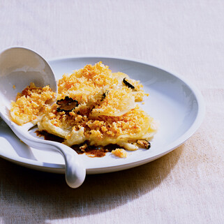 Idaho® Potato Gratin with Black Truffles