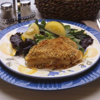 Idaho® Potato and Caramelized Onion Tart