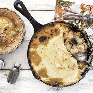 Chicken Pot Shepherd’s Pie