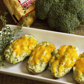 Broccoli Baked Potatoes