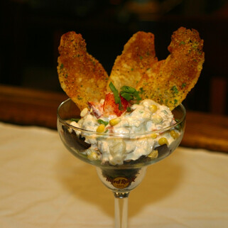 Lobster, Corn and Scallion Idaho® Potato Salad