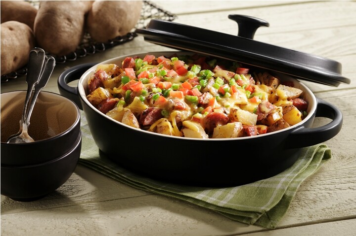Block and Tackle Idaho&reg; Potato Casserole