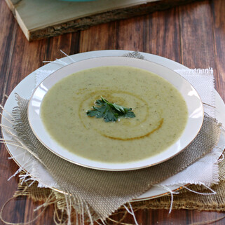 Curried Potato and Broccoli Soup