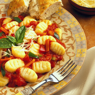 Parmesan Idaho® Potato Gnocchi with Chunky Tomato Sauce