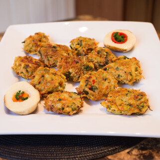 Idaho® Potato, Carrot, and Zucchini Pancakes 