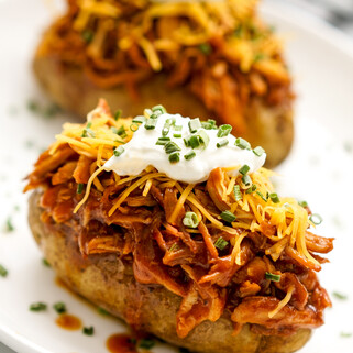 BBQ Chicken Baked Potato