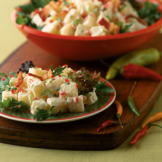 Festive Warm Idaho® Potato Salad