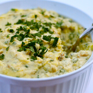 Green Chile Idaho® Potato Soufflé