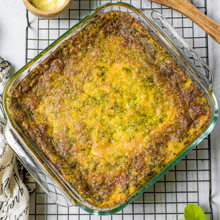Cheesy Mashed Potato Casserole