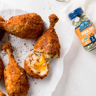 Cheesy Potato Drumsticks