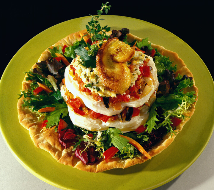 Idaho&reg; Potato Flatbread Veggie Salad