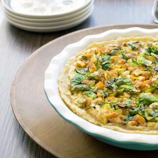 Mashed Idaho® Potato Crusted Tofu Pie