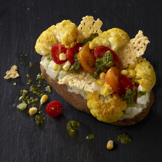Roasted Cauliflower Chimichurri Idaho® Baked Potato