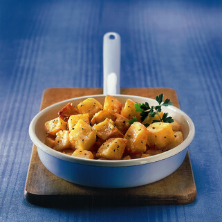 Garlic Fried Potatoes