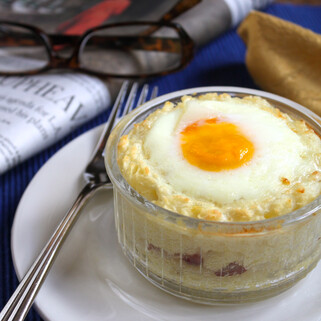 Idaho® Potato Baked Breakfast Cups with Bacon