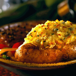 Blue Cheese Double-Baked Idaho® Potatoes
