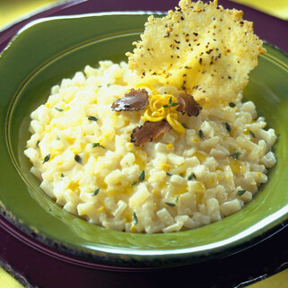 Idaho® Potato Risotto with Black Truffles 