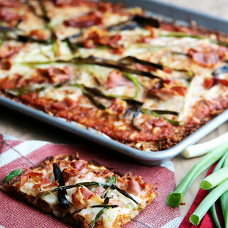 Patatas Bravas Hash Brown Crust Pizza