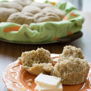 Slow Cooker Whole Wheat and Spelt Idaho® Potato Rolls