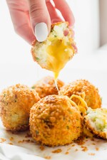 Crispy Idaho Potato Croquettes with Cheese