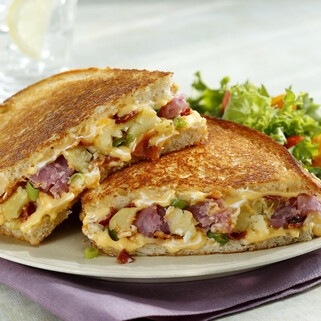 Loaded Potato Grilled Cheese