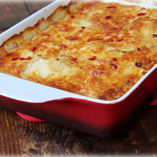 Pimento Cheese Idaho® Potato Gratin