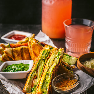 Bombay Potato Sandwich