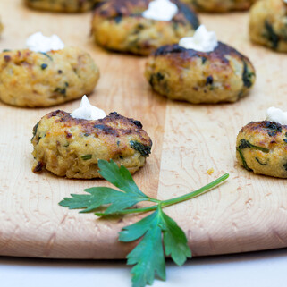 Mini Spinach Idaho® Potato Knishes