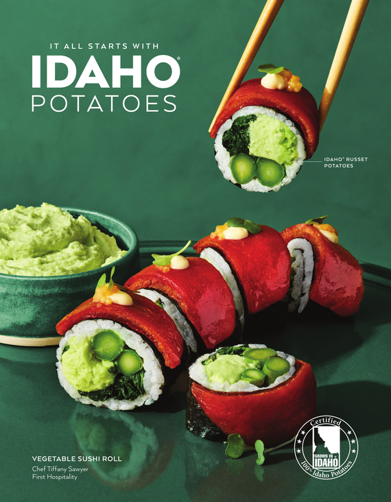 Vegetable Sushi Roll