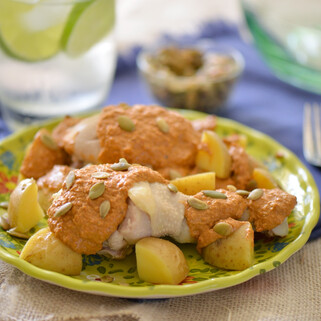 Potato Chicken Pipian
